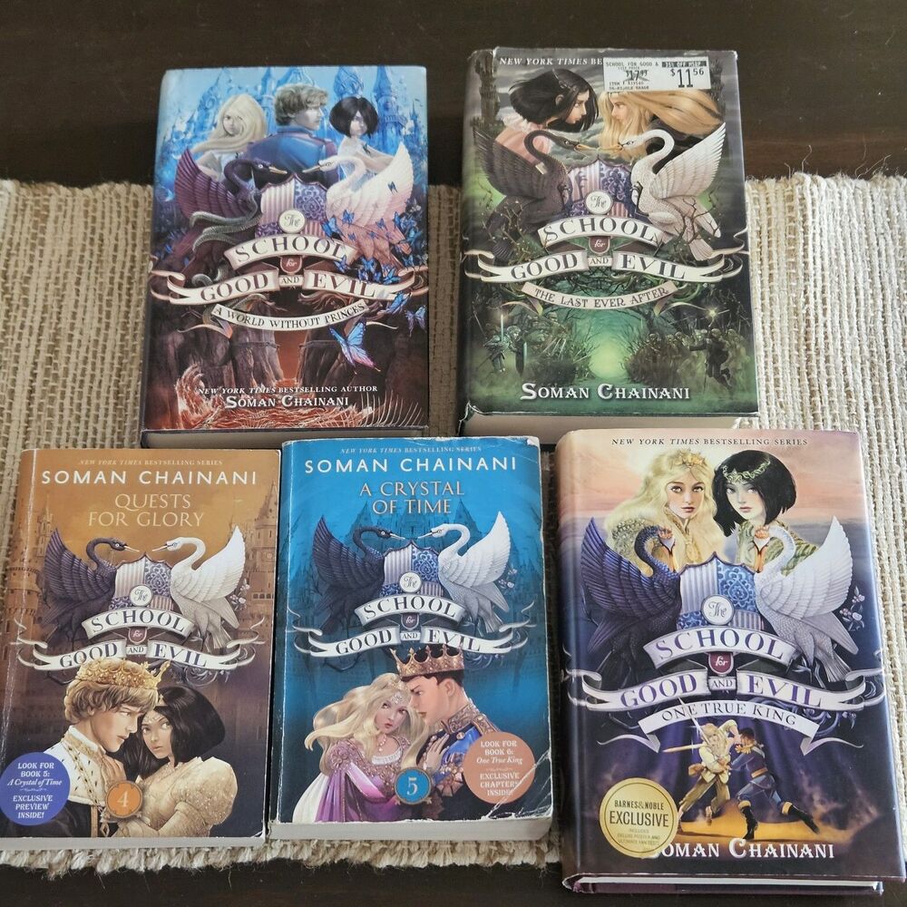 The School for Good and Evil #2-6 Books  Paperback & Hardback Soman  Chainani